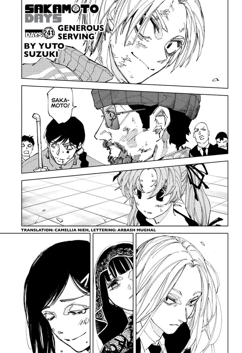 Sakamoto Days Chapter 241