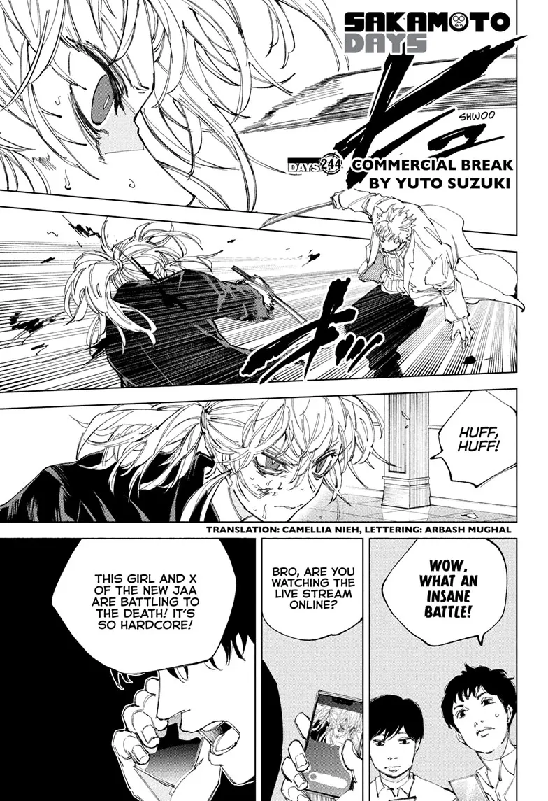 Sakamoto Days Chapter 244