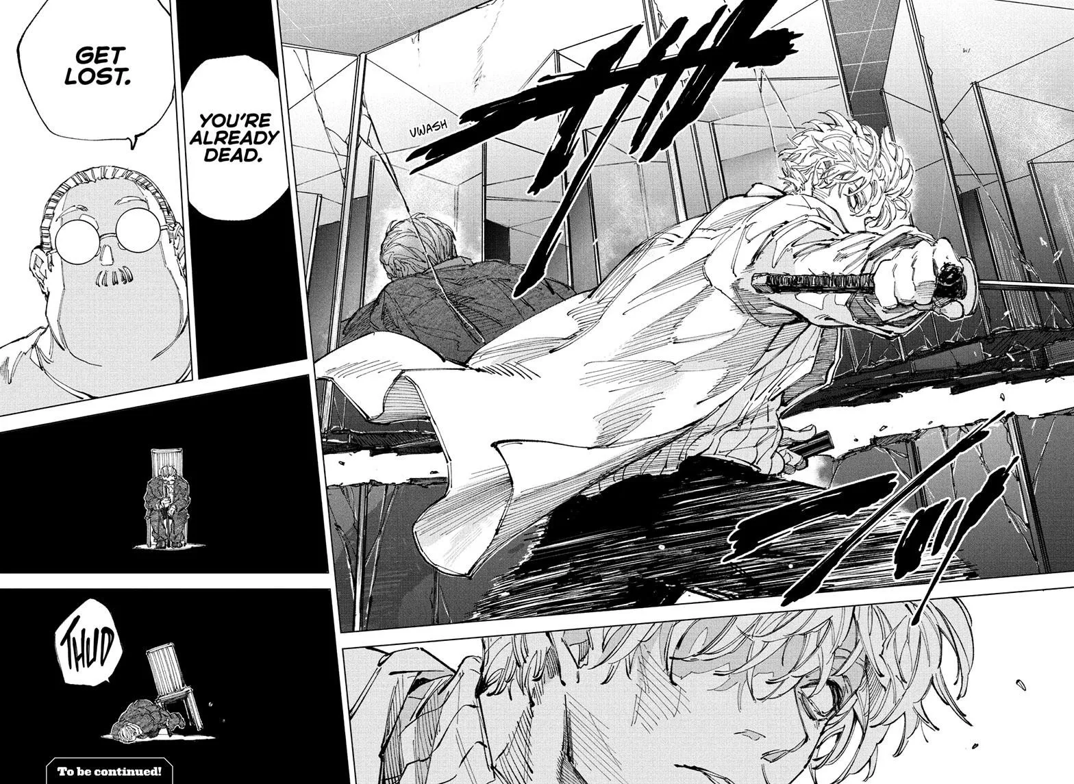 Sakamoto fight scene Chapter 245