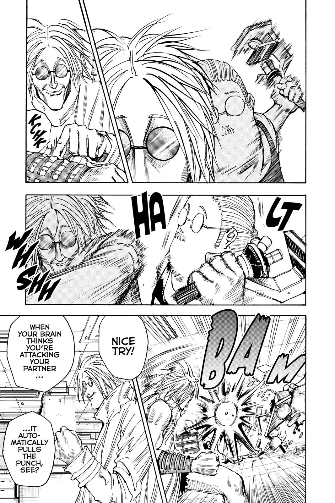 Sakamoto fight scene Chapter 25