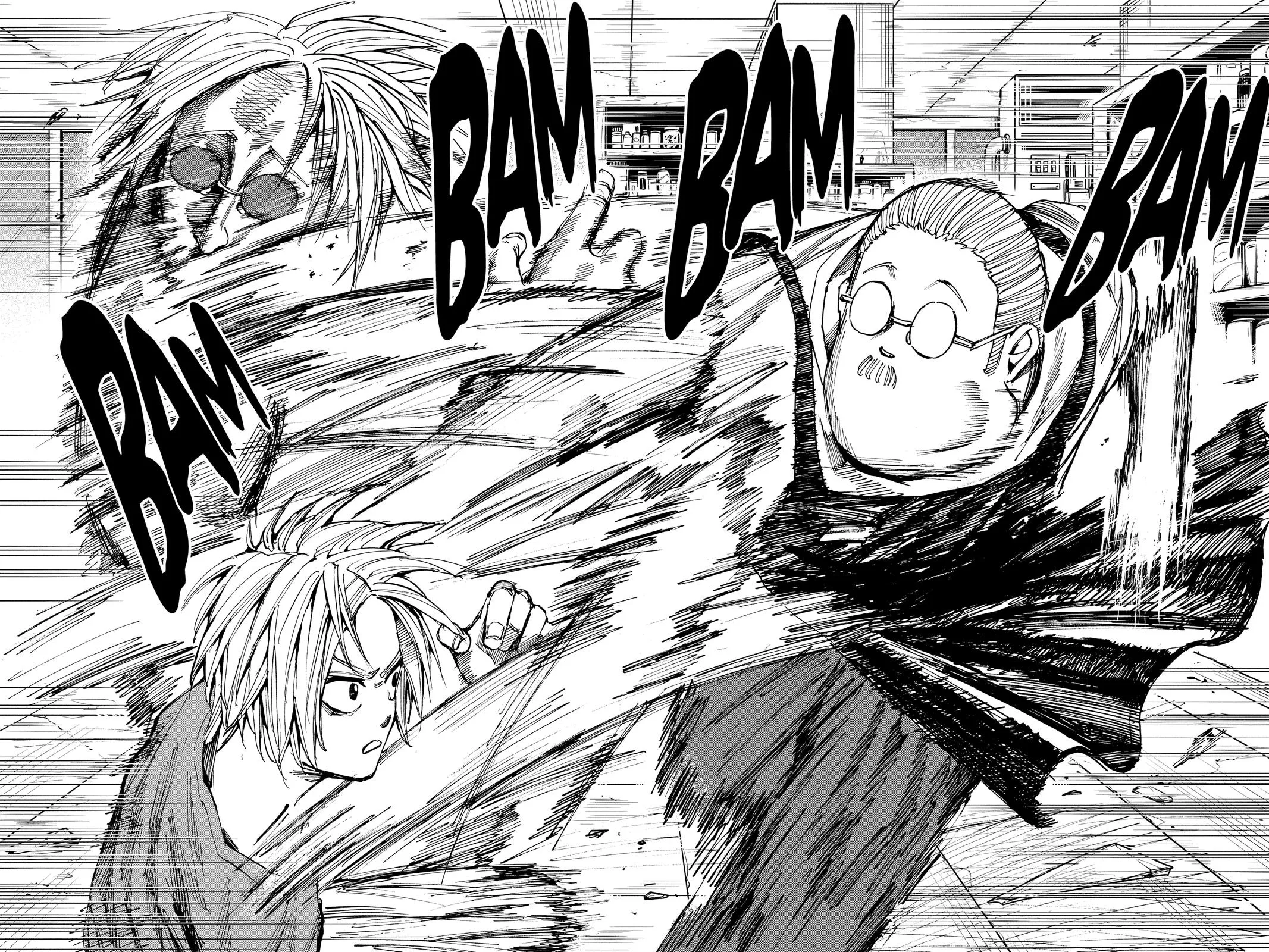 Sakamoto fight scene Chapter 25