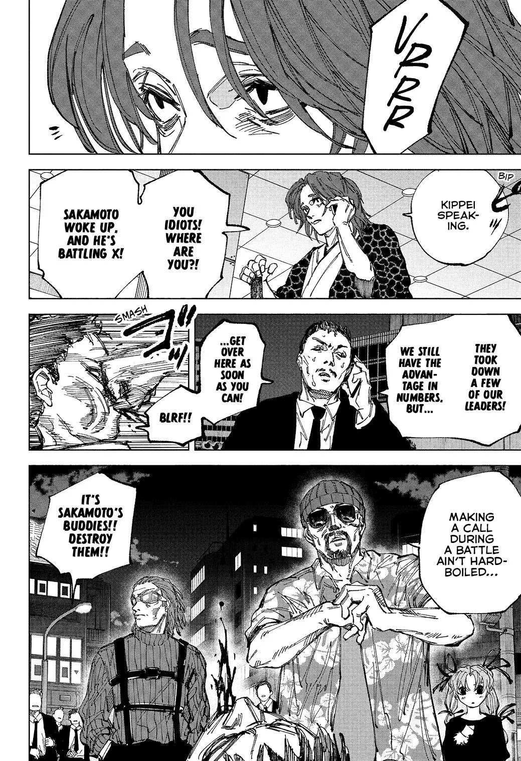 Sakamoto fight scene Chapter 256