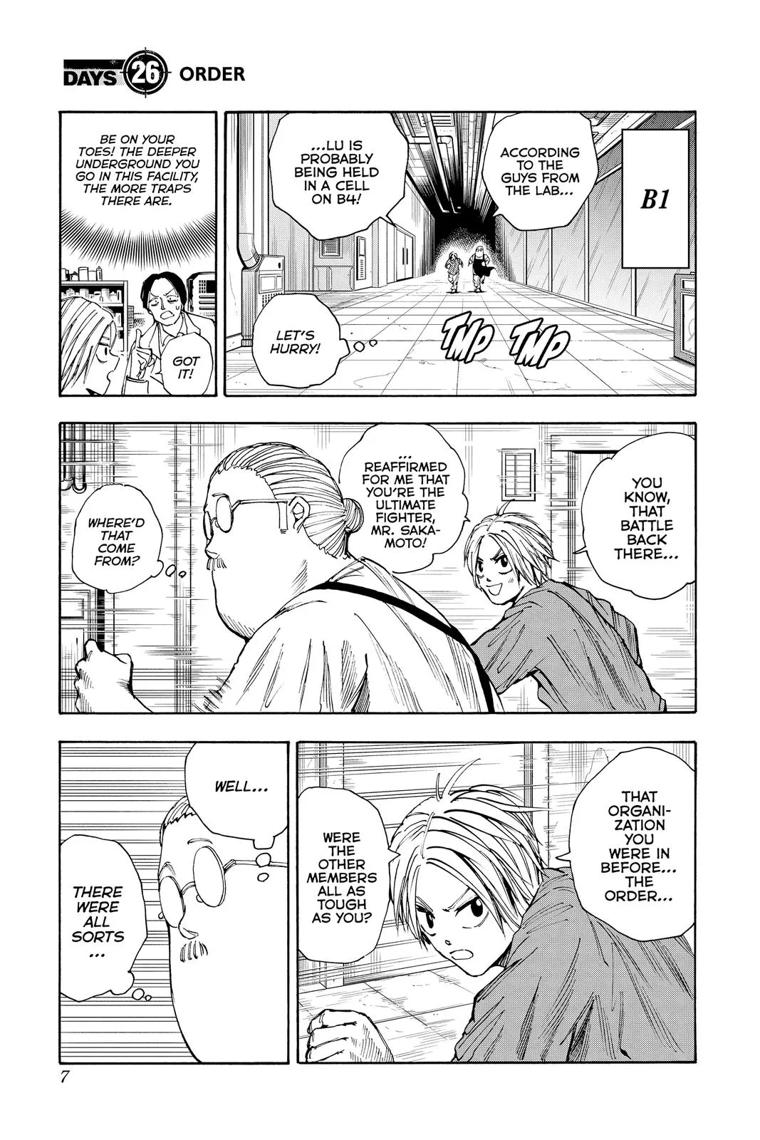 Sakamoto fight scene Chapter 26