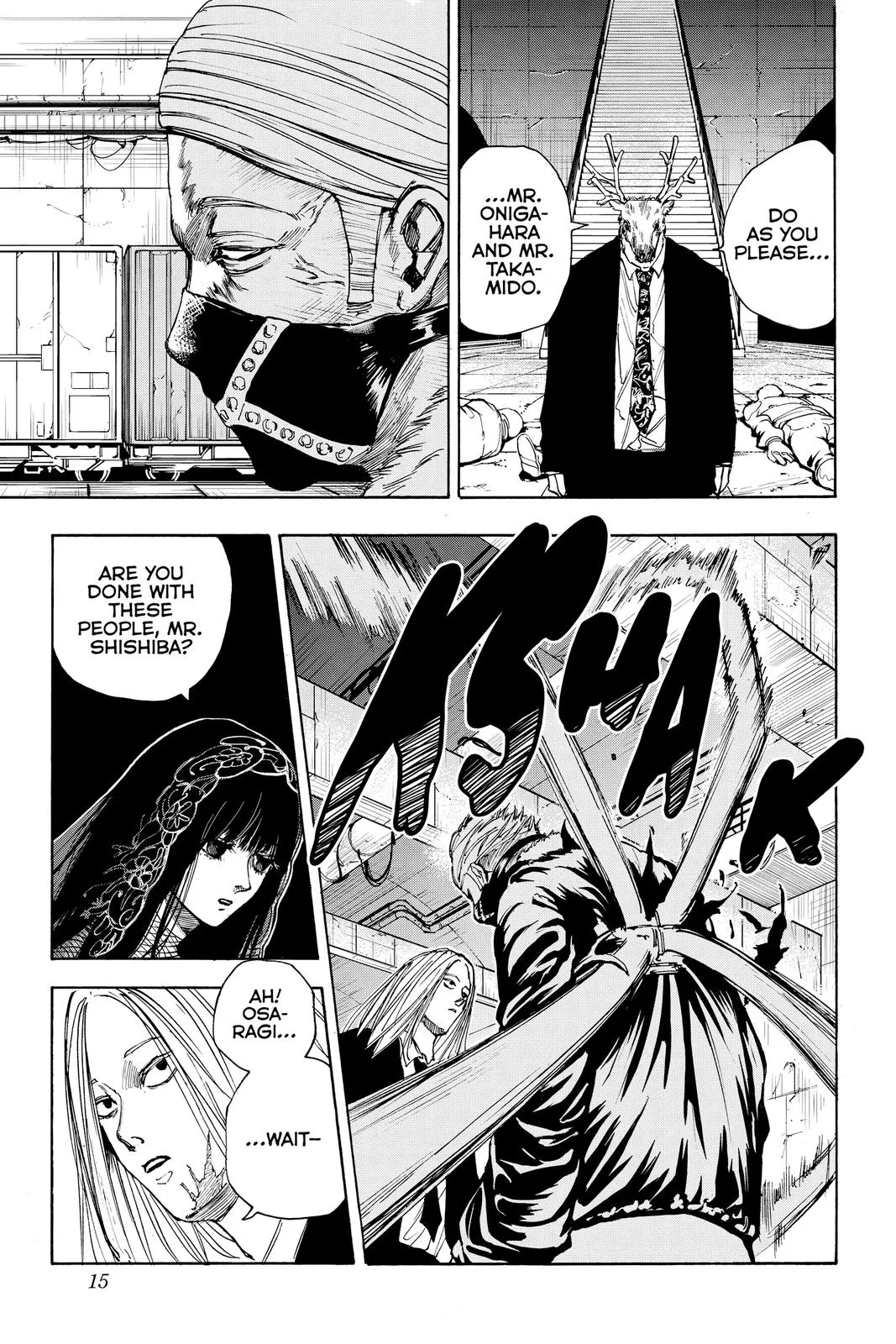 Sakamoto fight scene Chapter 26