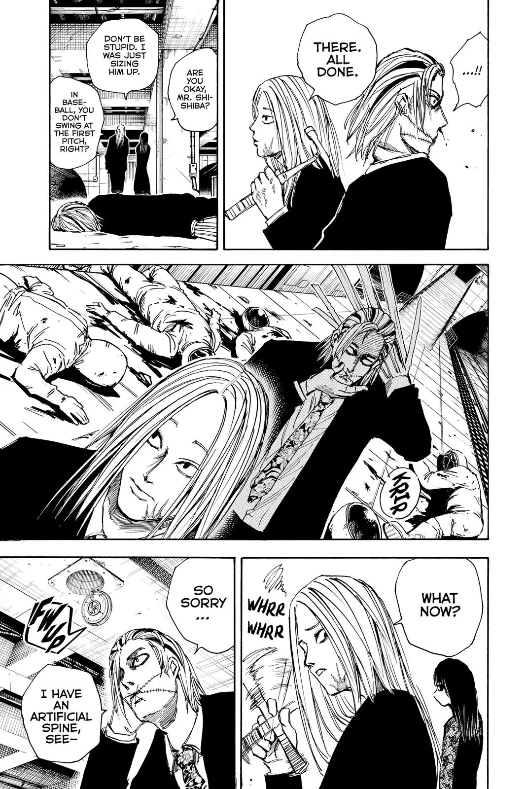 Sakamoto fight scene Chapter 26