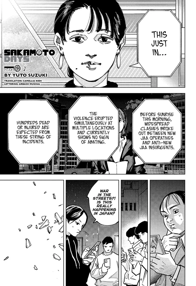 Sakamoto Days Chapter 260