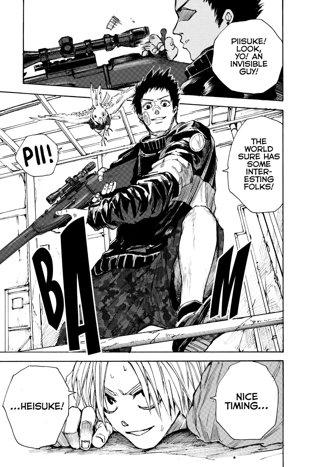 Sakamoto fight scene Chapter 27
