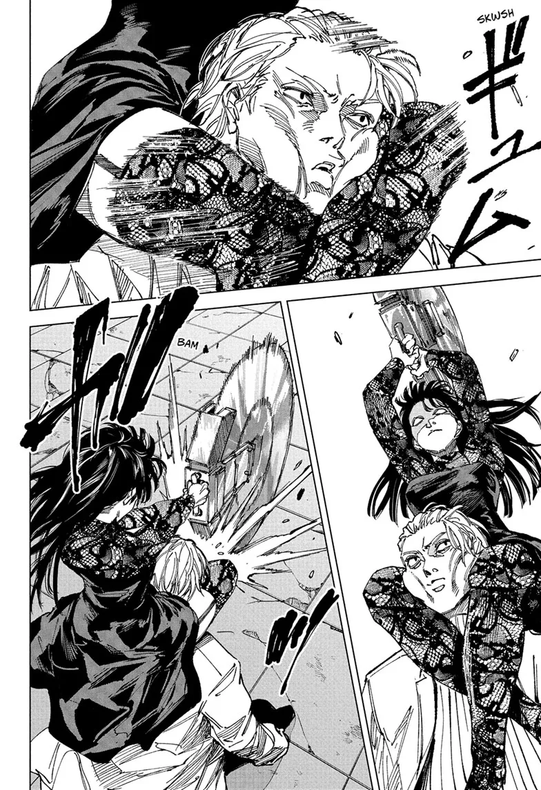 Sakamoto fight scene Chapter 271