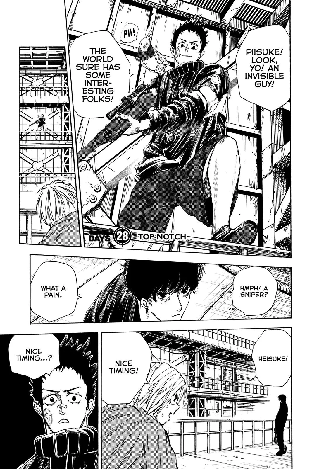Sakamoto Days Chapter 28