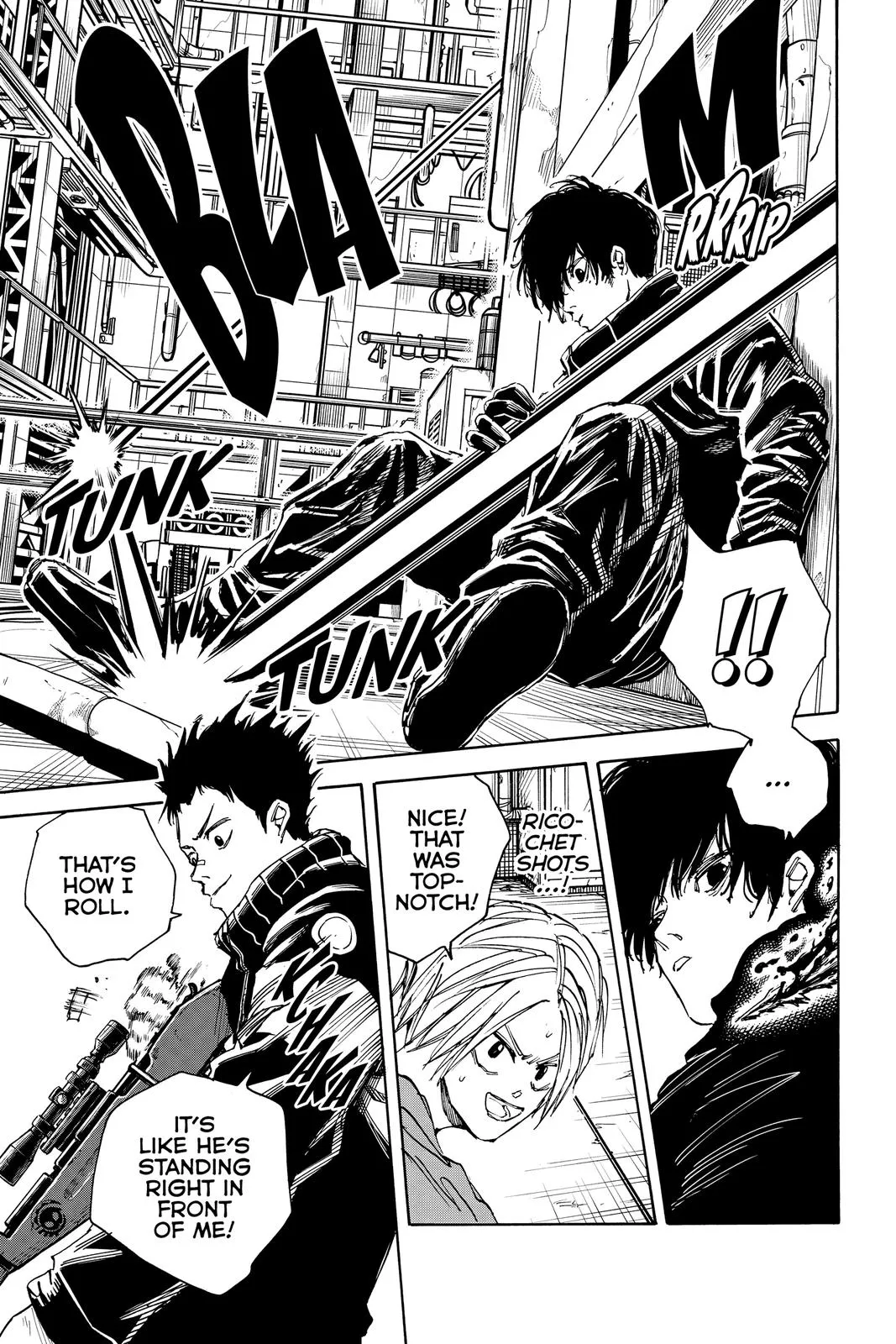 Sakamoto Days chapter 28 manga panel