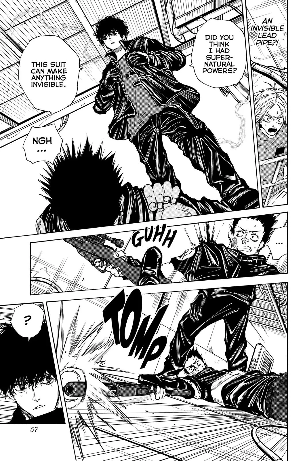 Sakamoto fight scene Chapter 28