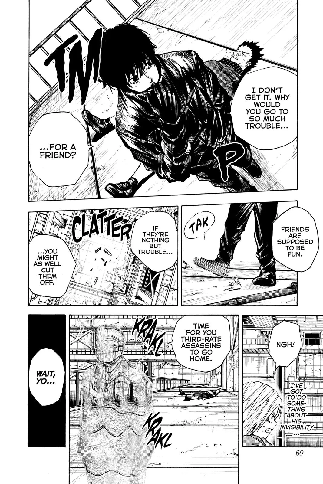 Sakamoto Days chapter 28 manga panel
