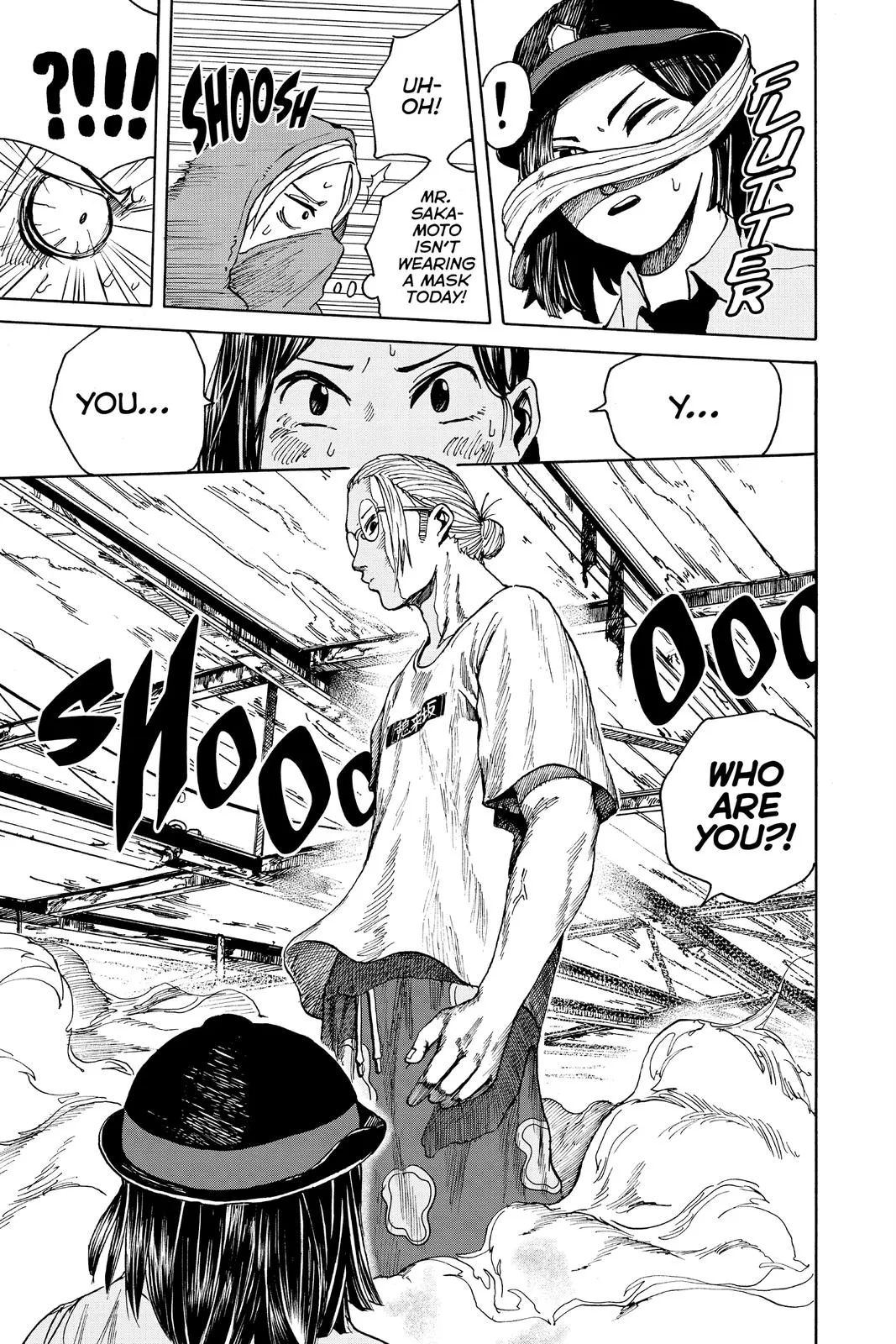 Sakamoto fight scene Chapter 3