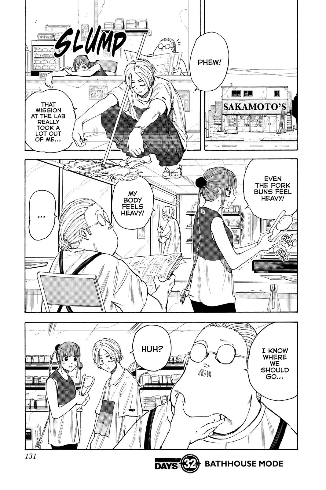 Sakamoto Days Chapter 32