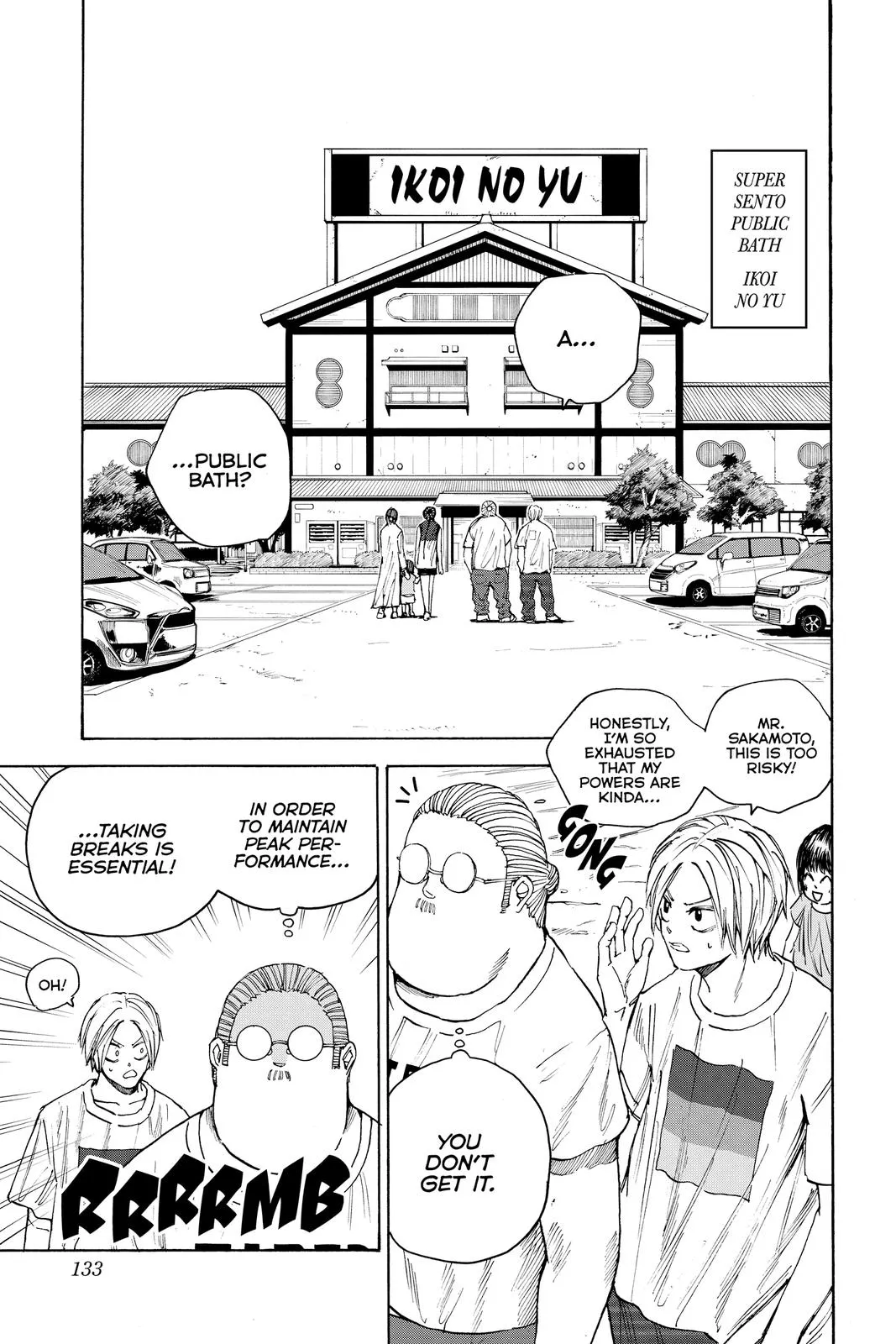 Sakamoto Days chapter 32 manga panel