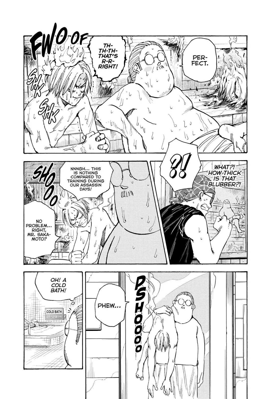 Sakamoto Days chapter 32 manga panel