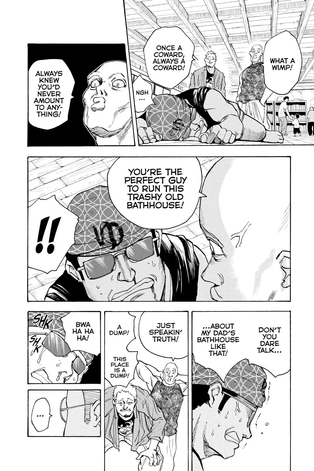 Sakamoto fight scene Chapter 32