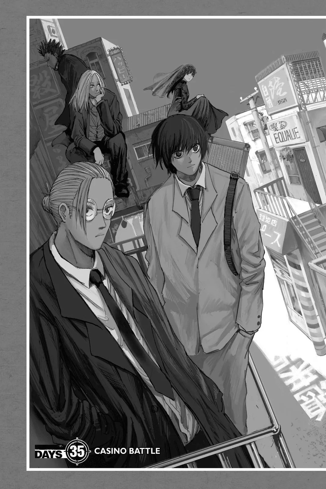 Sakamoto fight scene Chapter 35