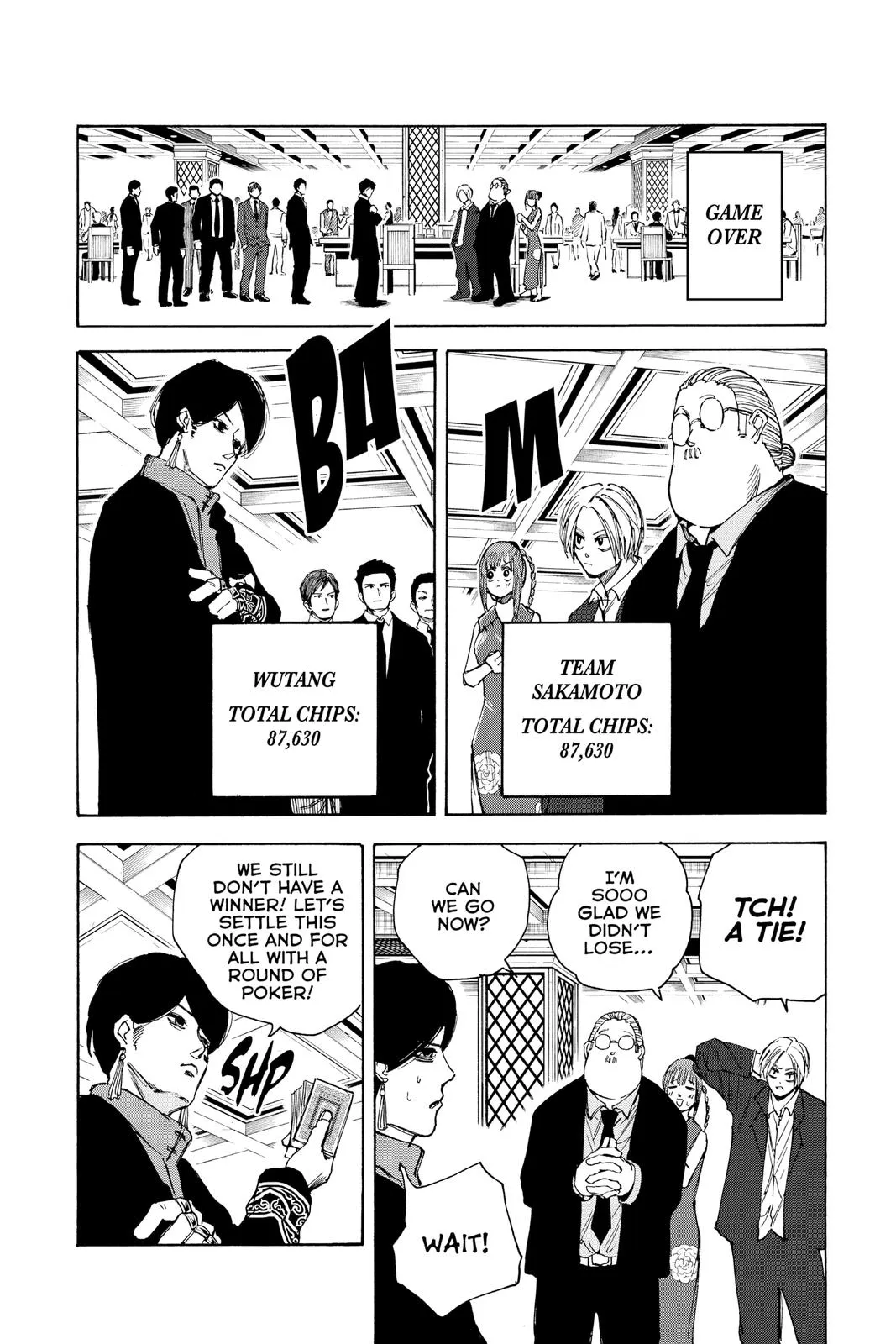 Sakamoto Days chapter 35 manga panel
