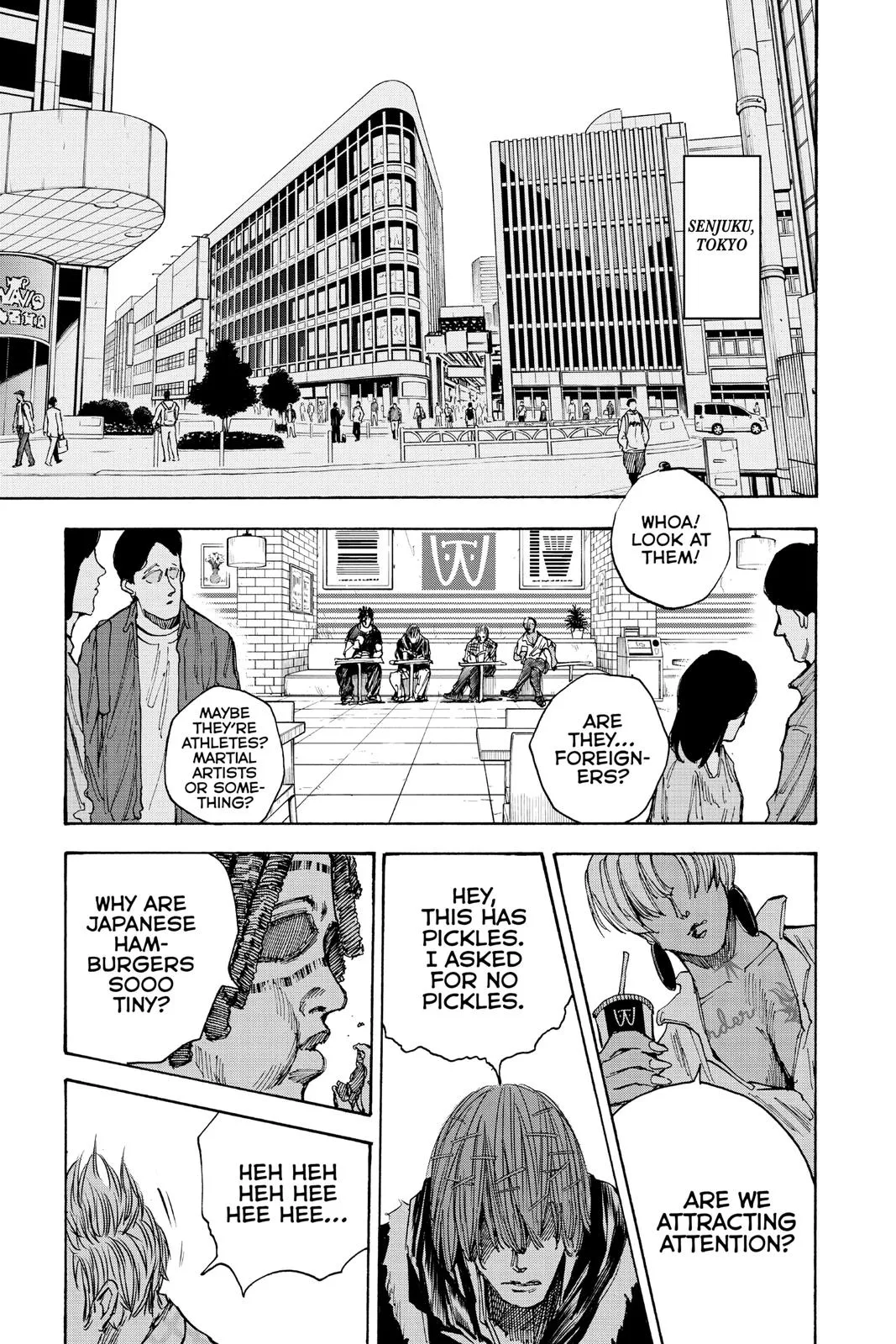 Sakamoto fight scene Chapter 37