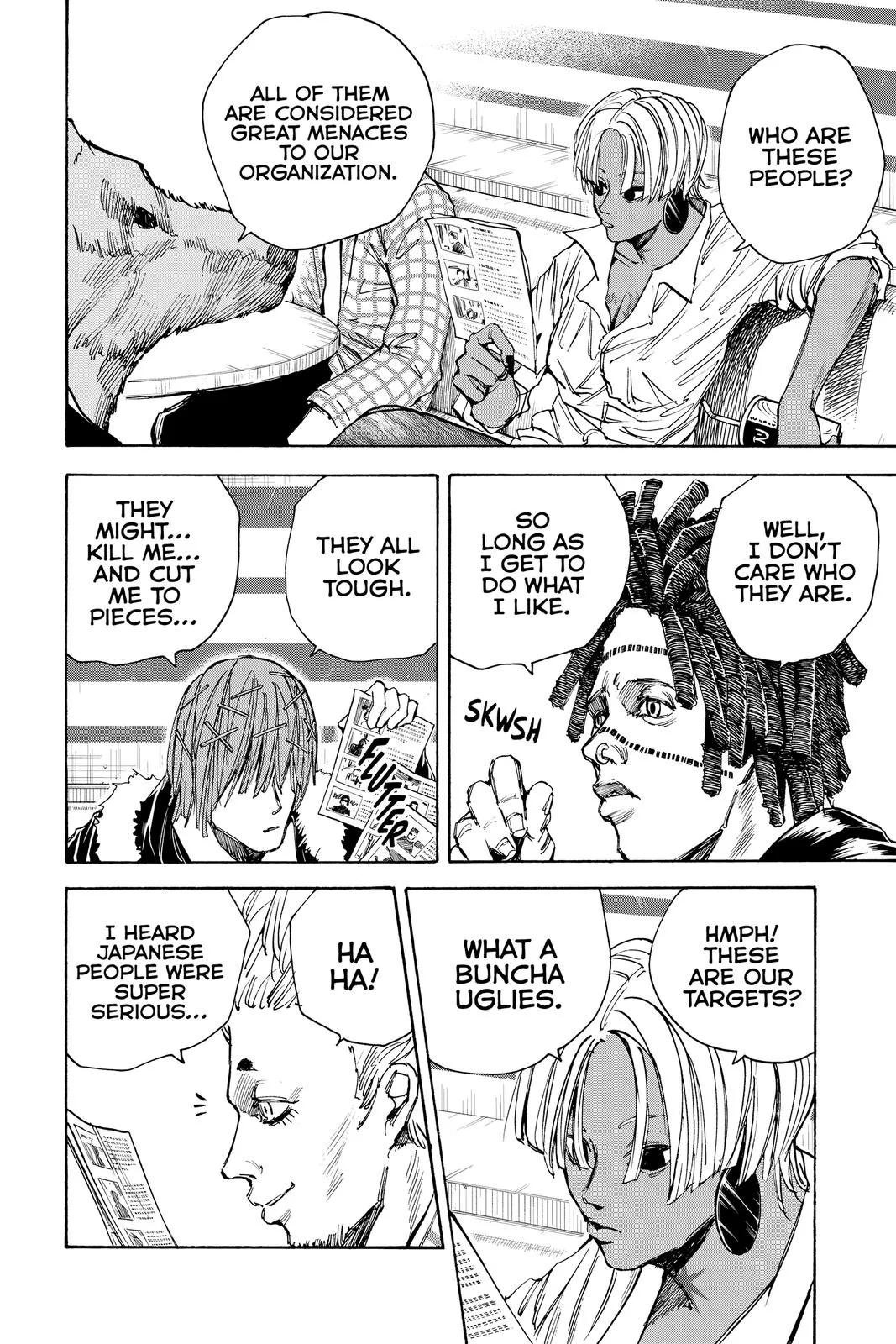 Sakamoto fight scene Chapter 37
