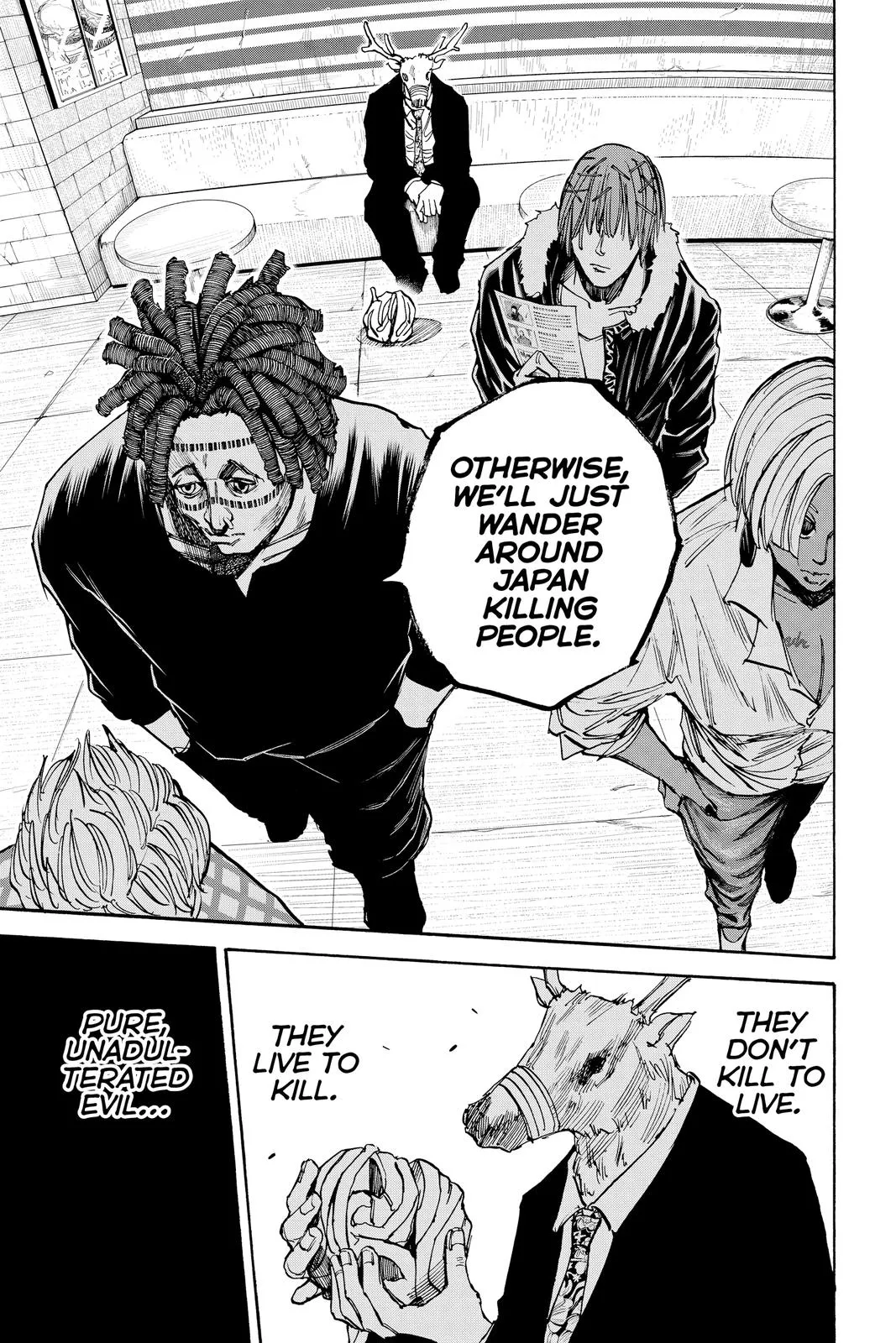 Sakamoto Days chapter 37 manga panel
