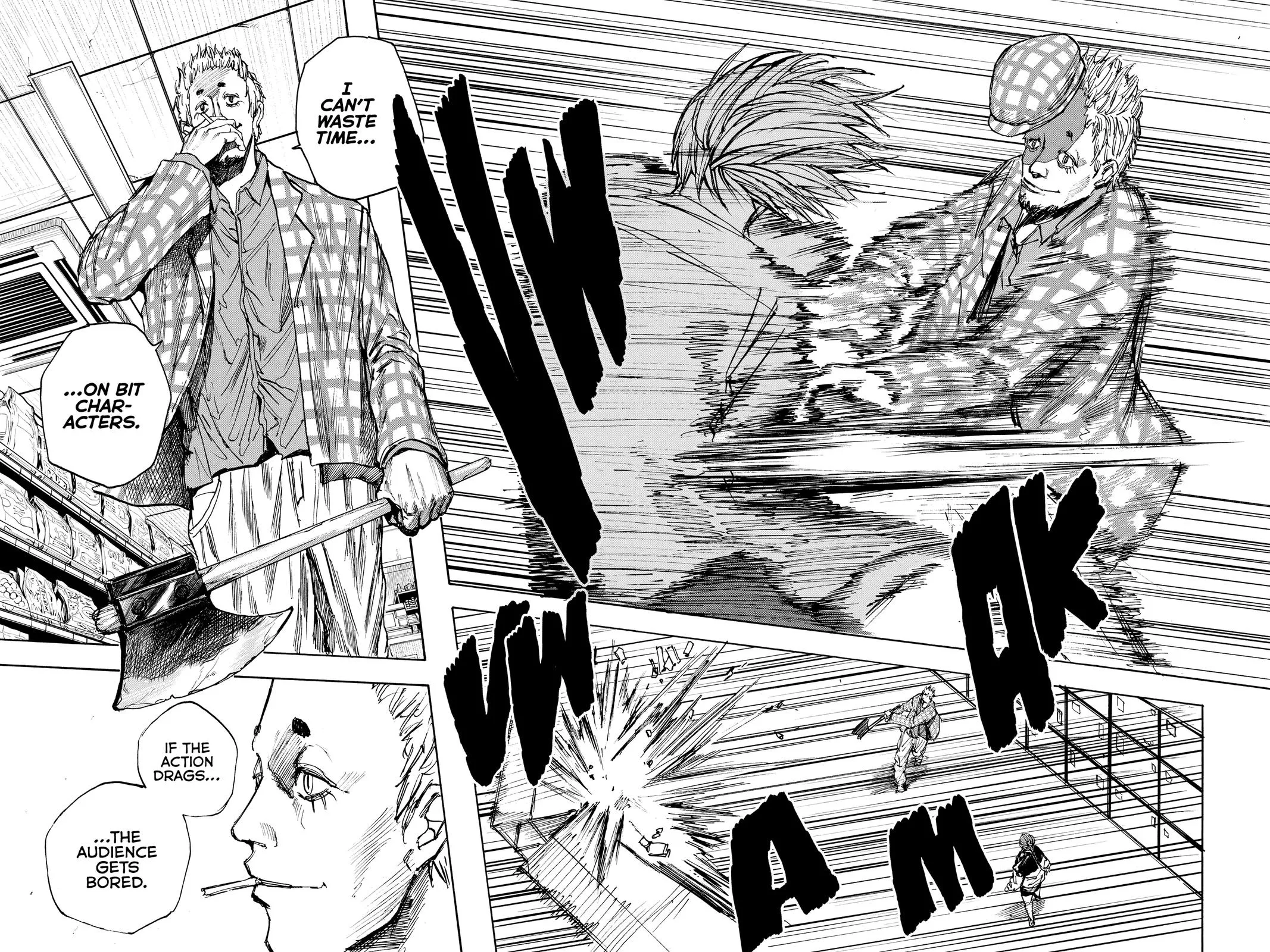 Sakamoto fight scene Chapter 39