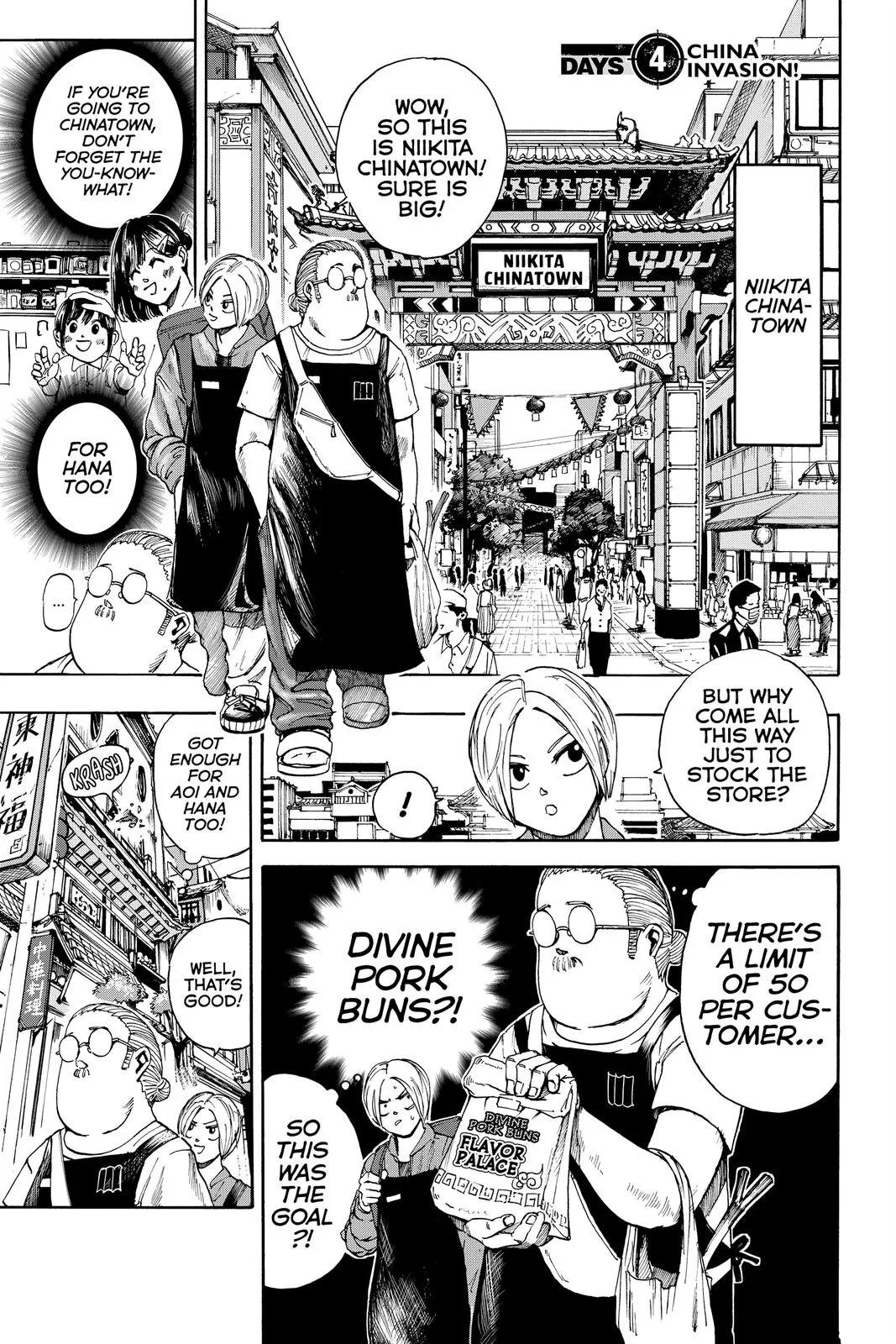 Sakamoto Days Chapter 4