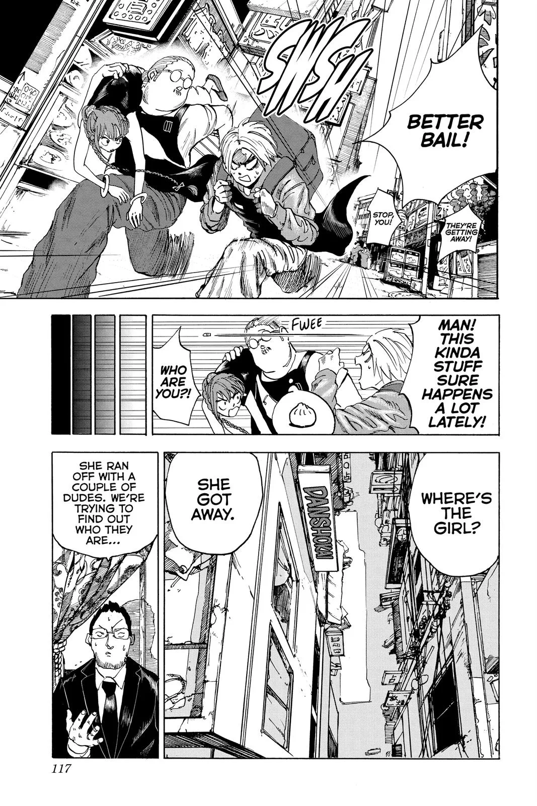 Sakamoto fight scene Chapter 4
