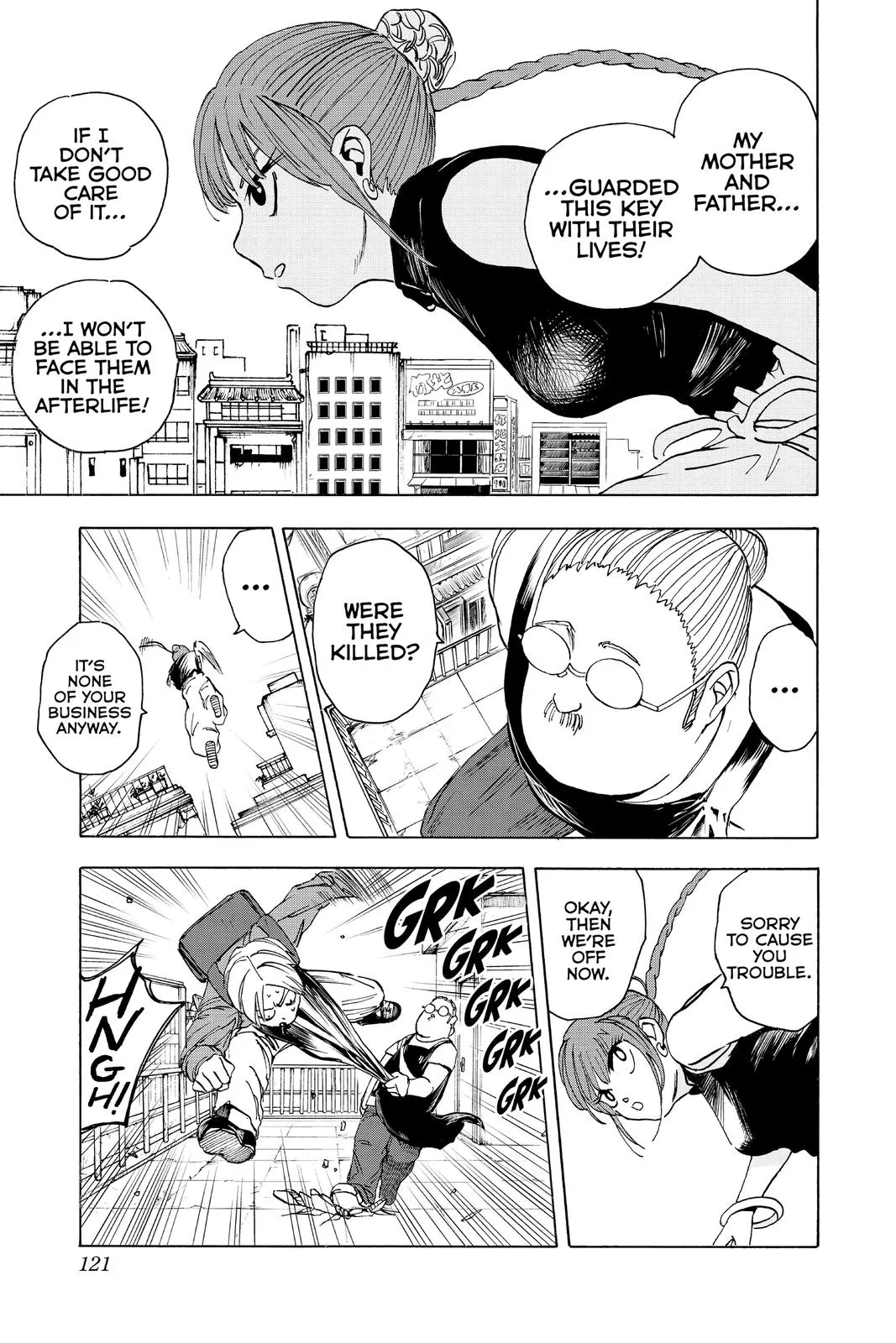 Sakamoto Days manga chapter 4