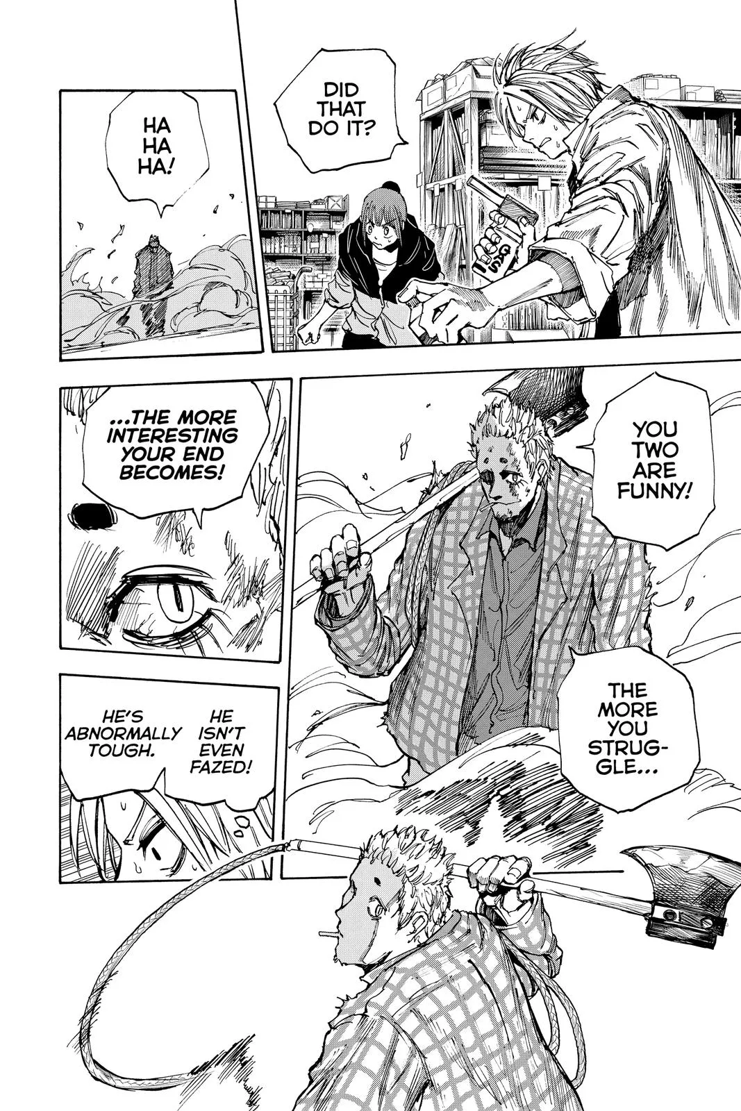 Sakamoto Days chapter 40 manga panel