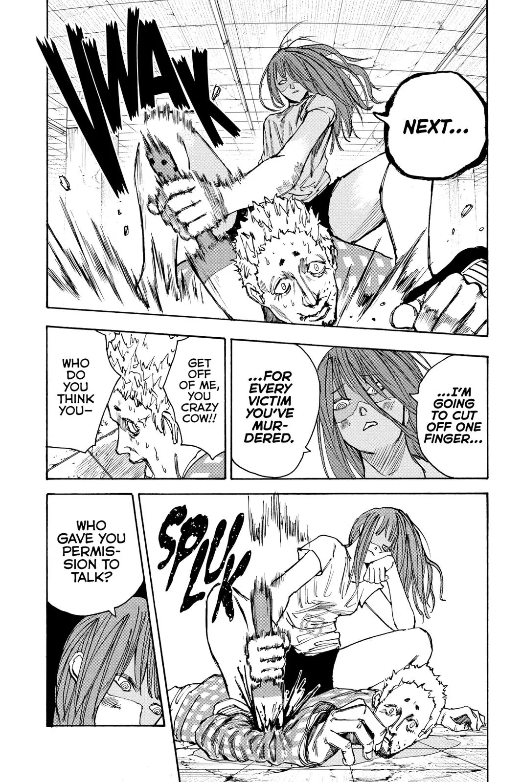 Sakamoto fight scene Chapter 41
