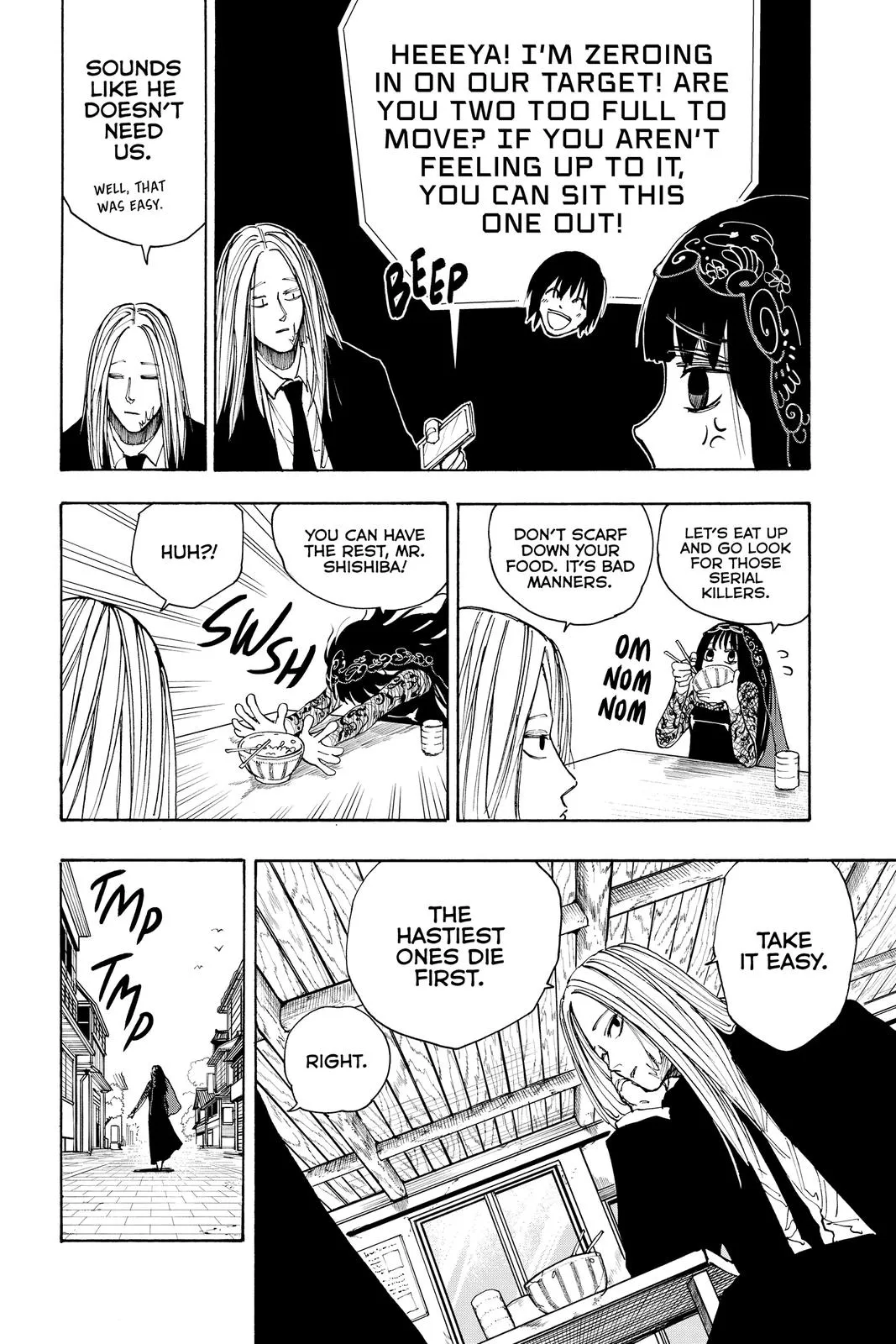 Sakamoto Days chapter 42 manga panel