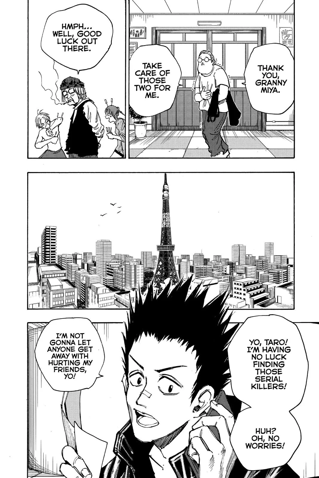 Sakamoto fight scene Chapter 44