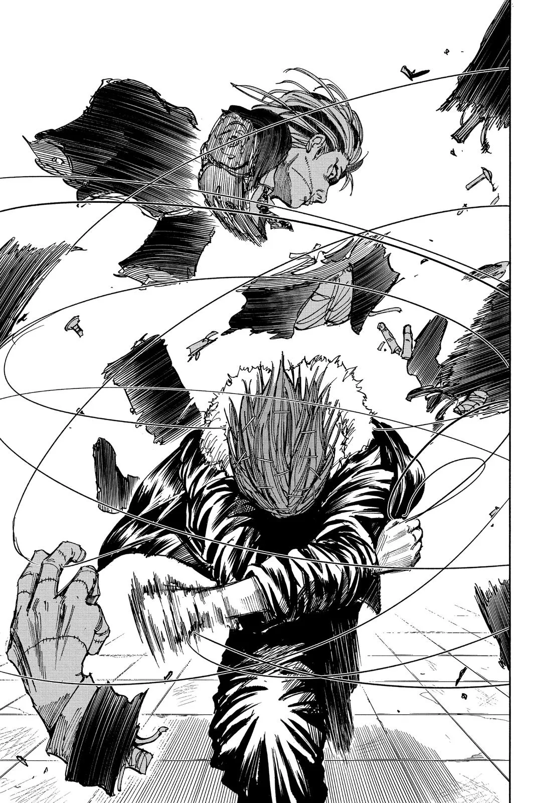 Sakamoto fight scene Chapter 44