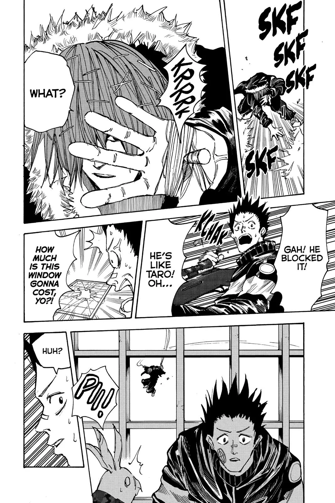 Sakamoto Days chapter 45 manga panel