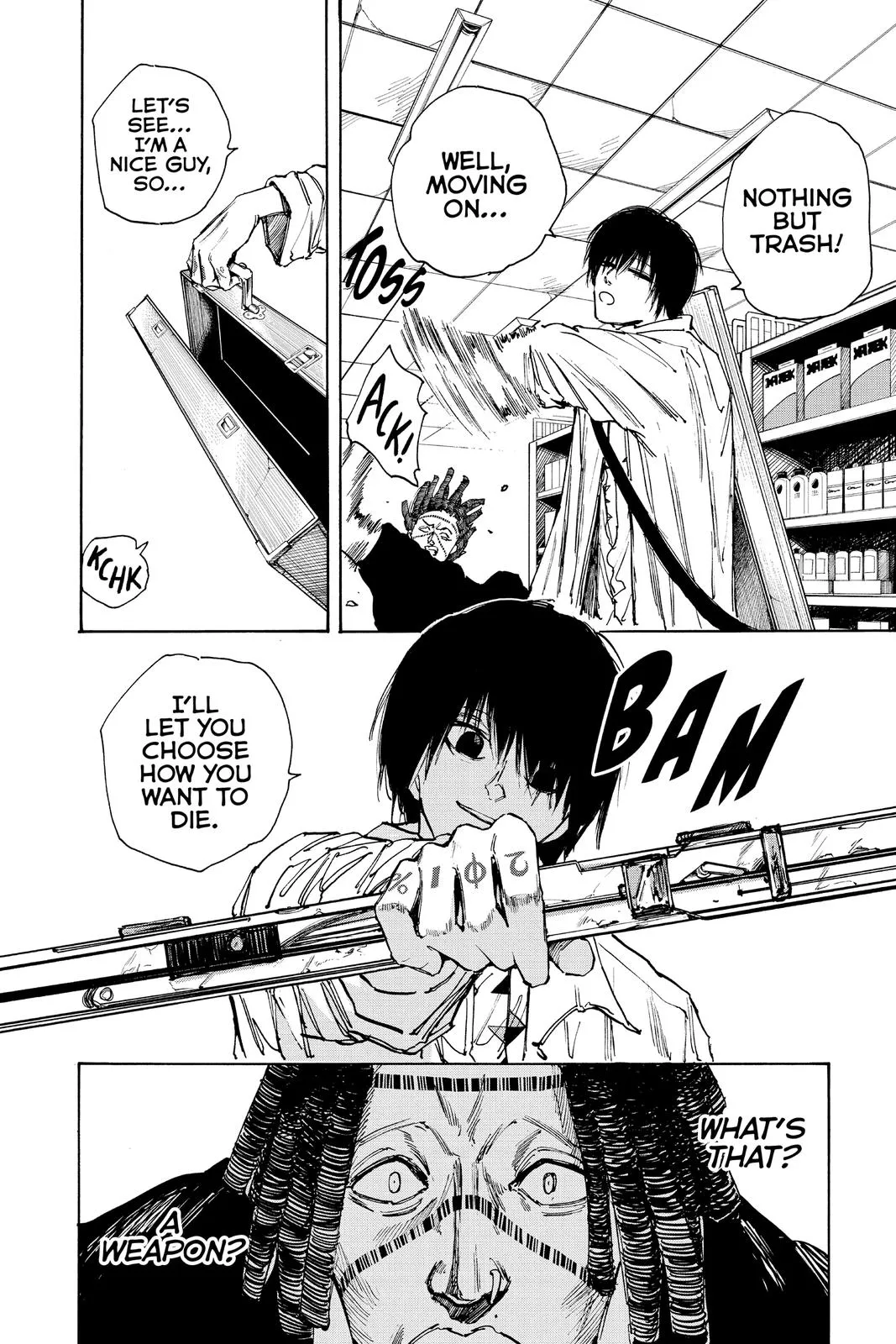 Sakamoto Days chapter 46 manga panel