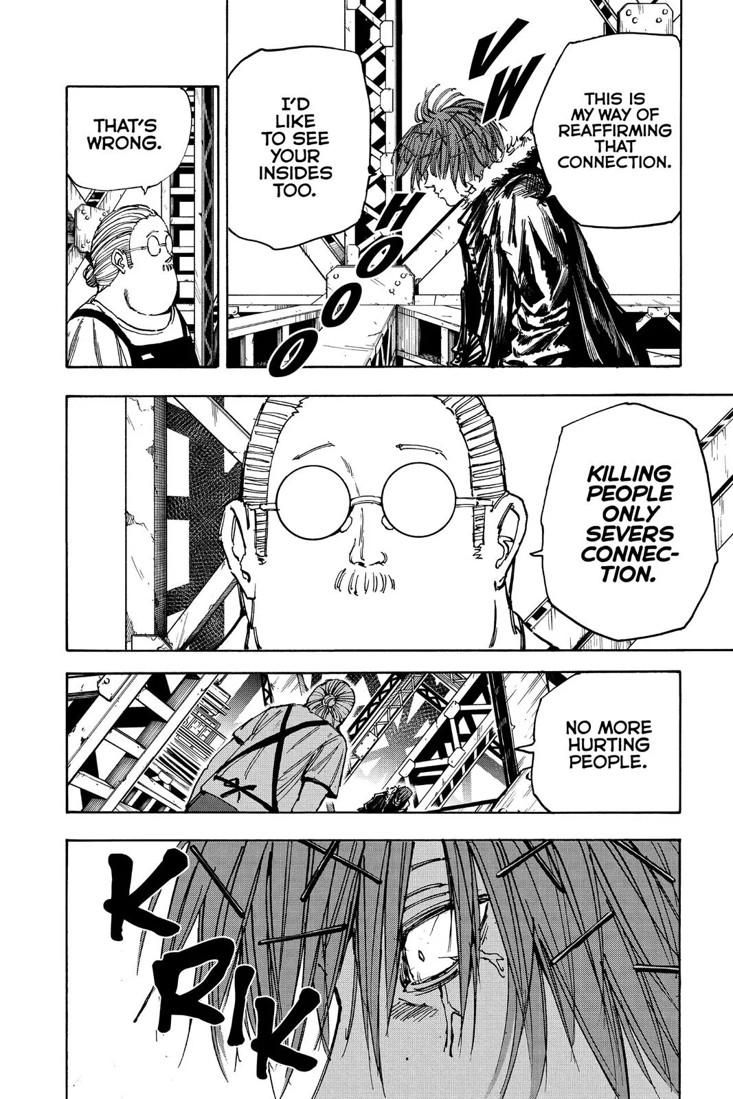 Sakamoto fight scene Chapter 48