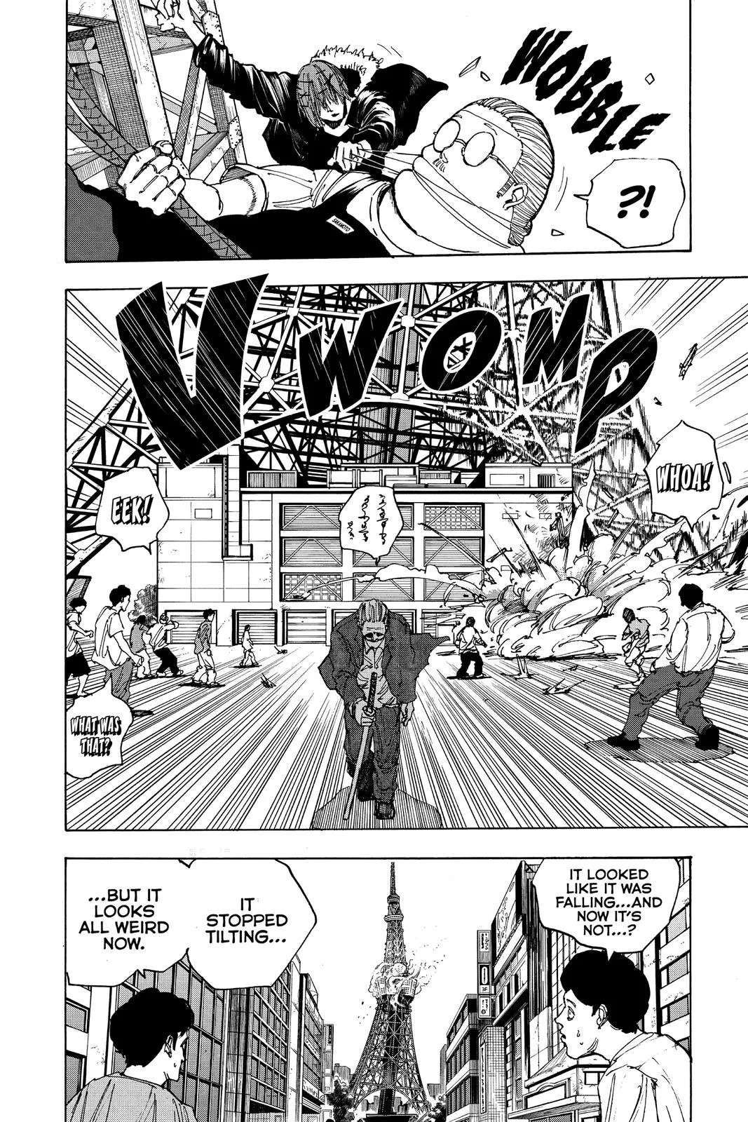 Sakamoto fight scene Chapter 49