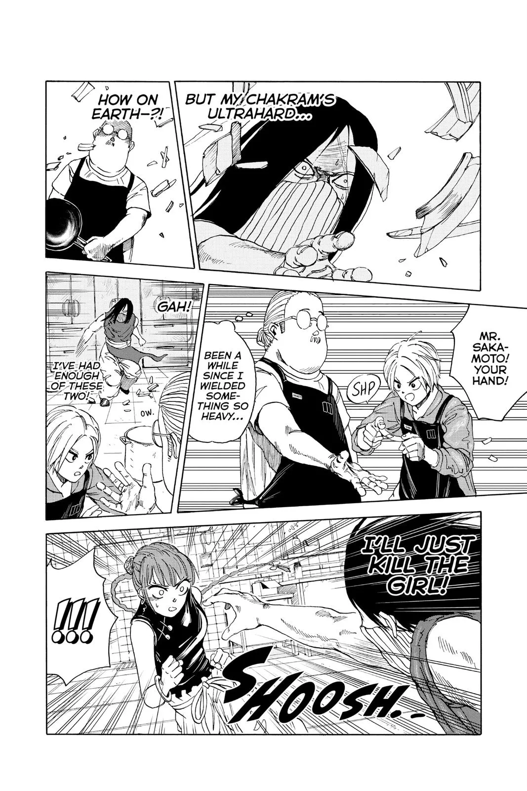 Sakamoto Days chapter 5 manga panel