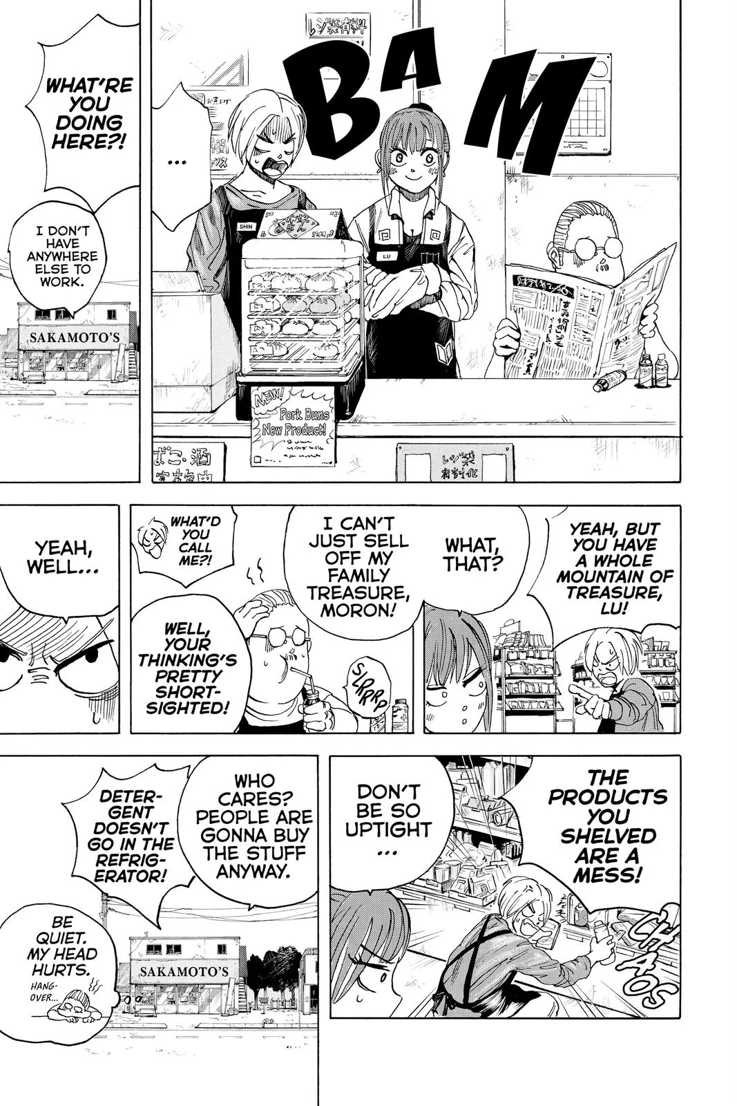 Sakamoto Days manga chapter 5 page