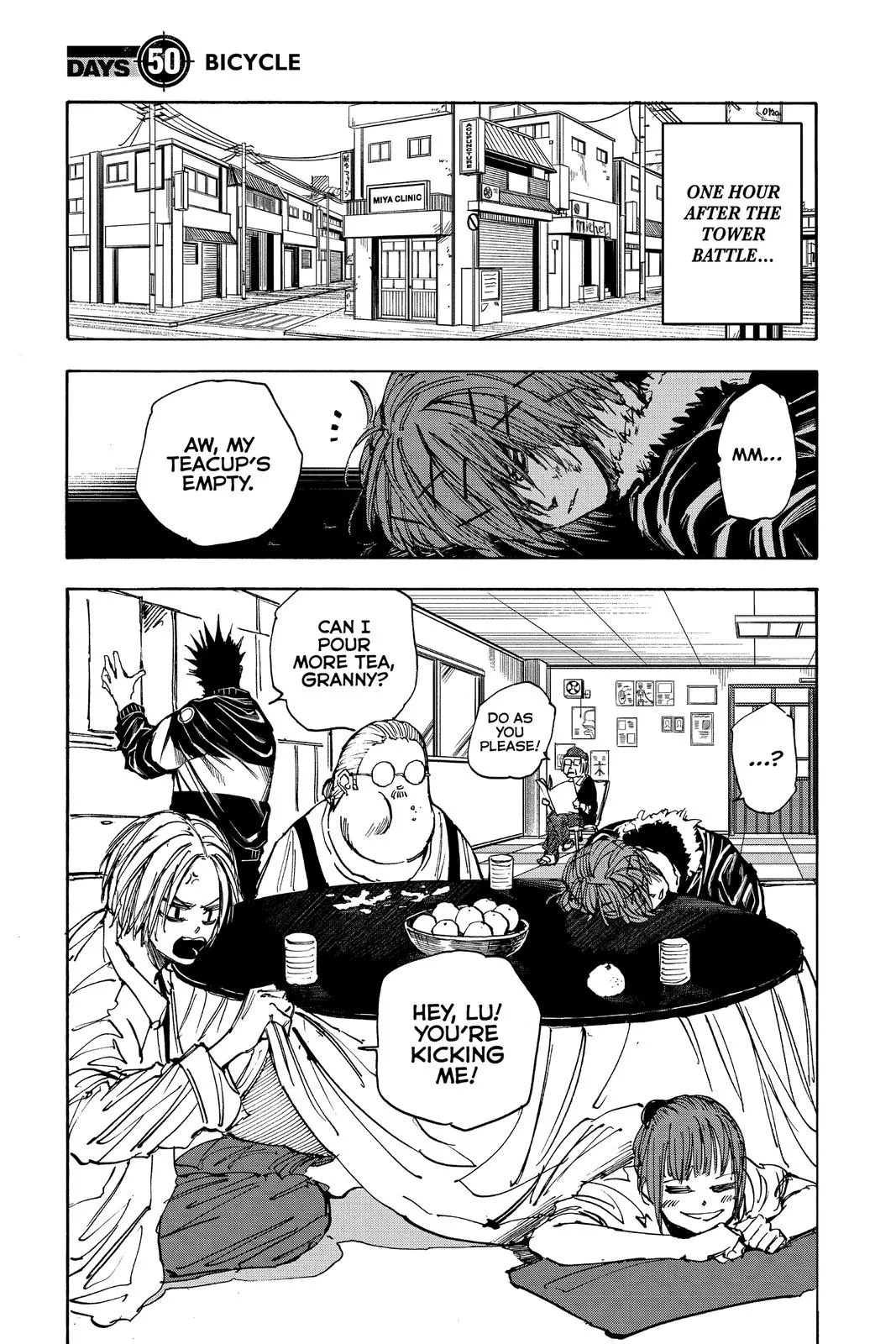 Sakamoto Days Chapter 50