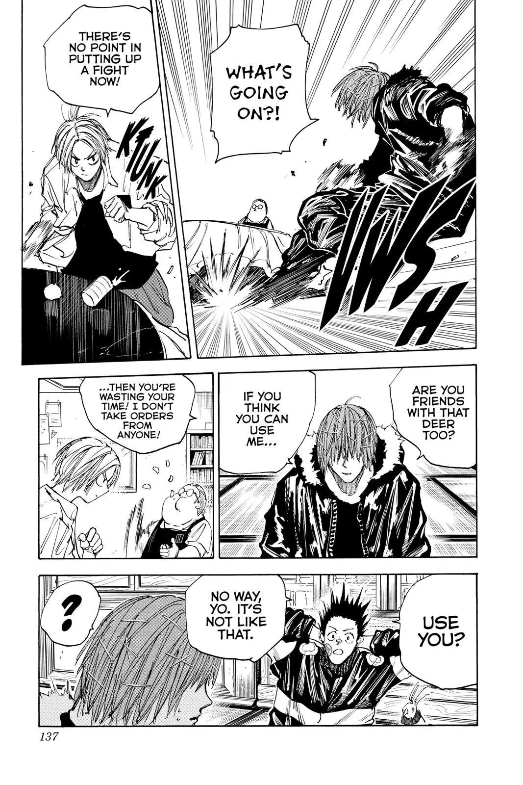 Sakamoto Days chapter 50 manga panel