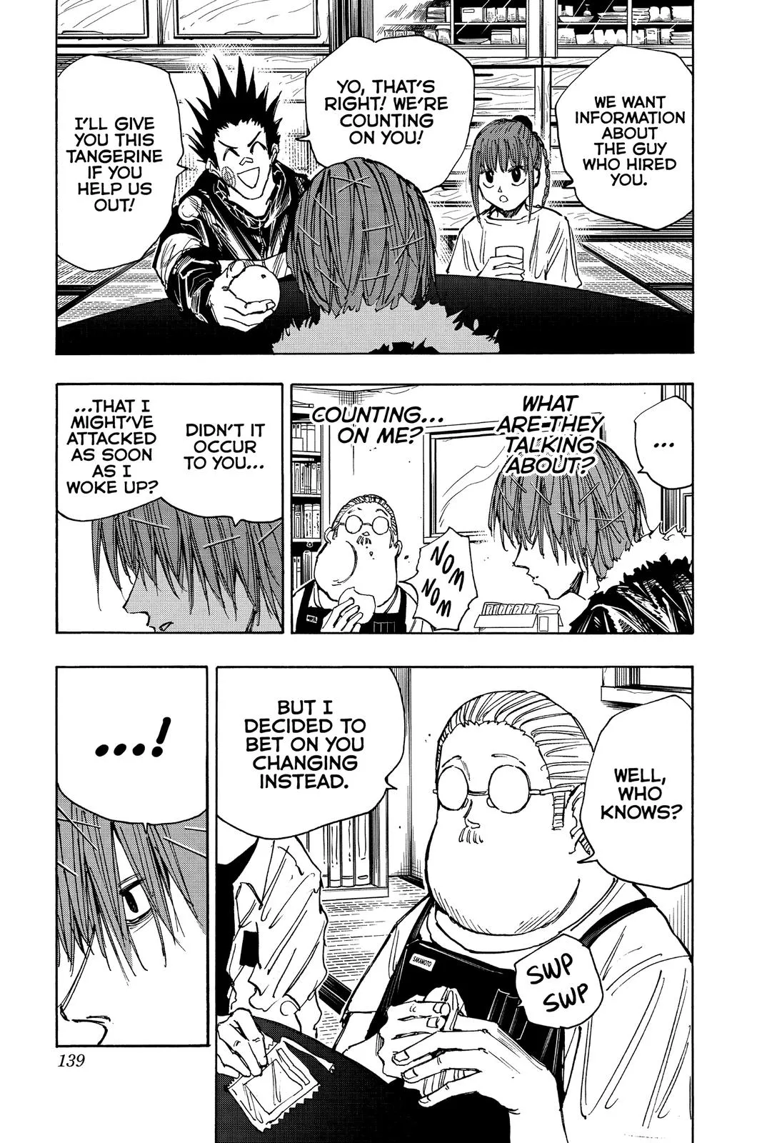 Sakamoto Days manga chapter 50 page