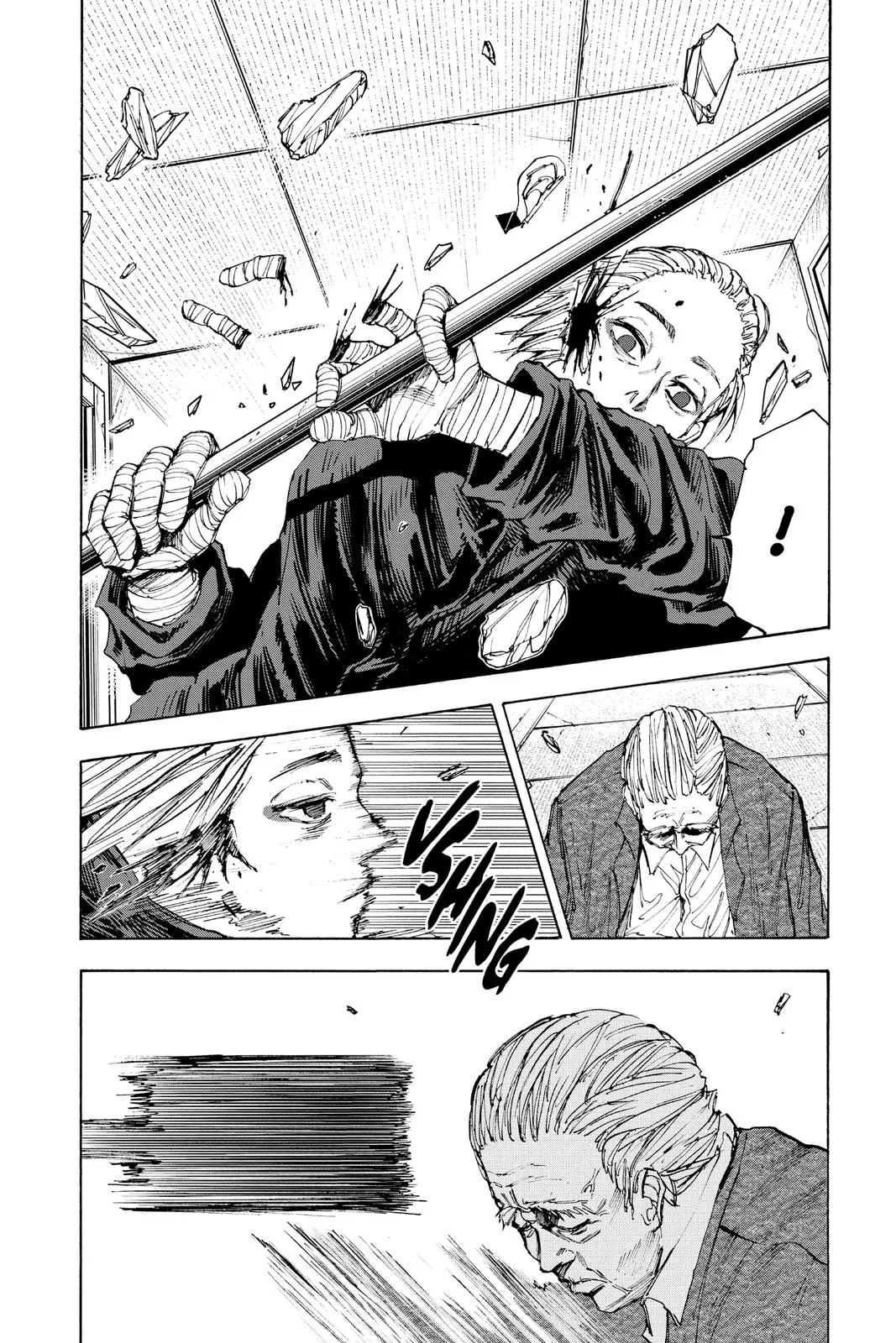 Sakamoto fight scene Chapter 52
