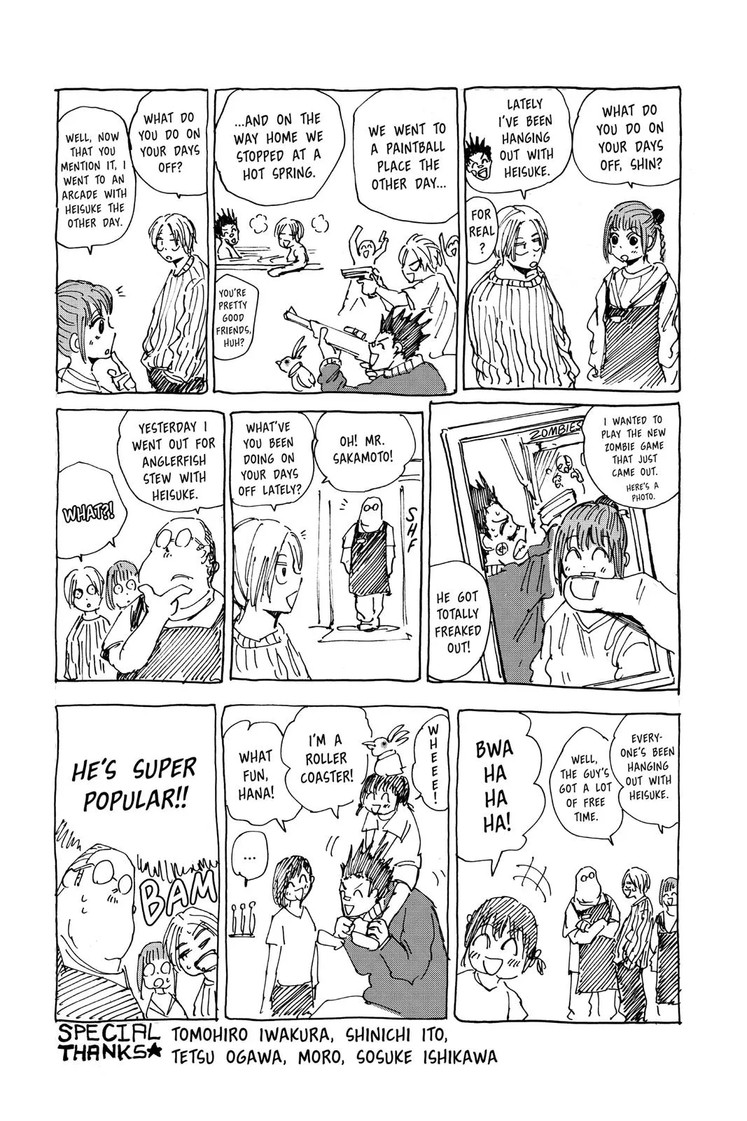 Sakamoto fight scene Chapter 52