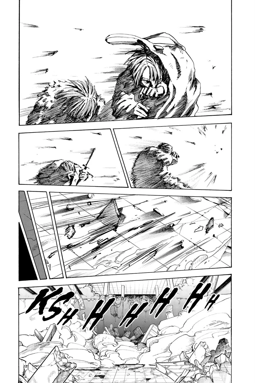 Sakamoto fight scene Chapter 54