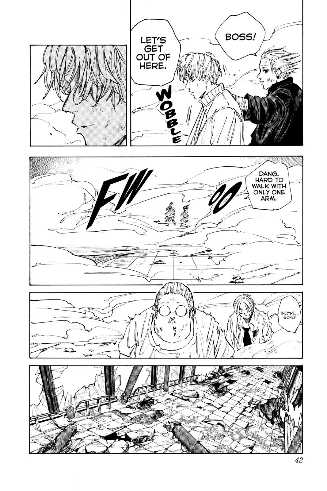 Sakamoto Days chapter 54 manga panel