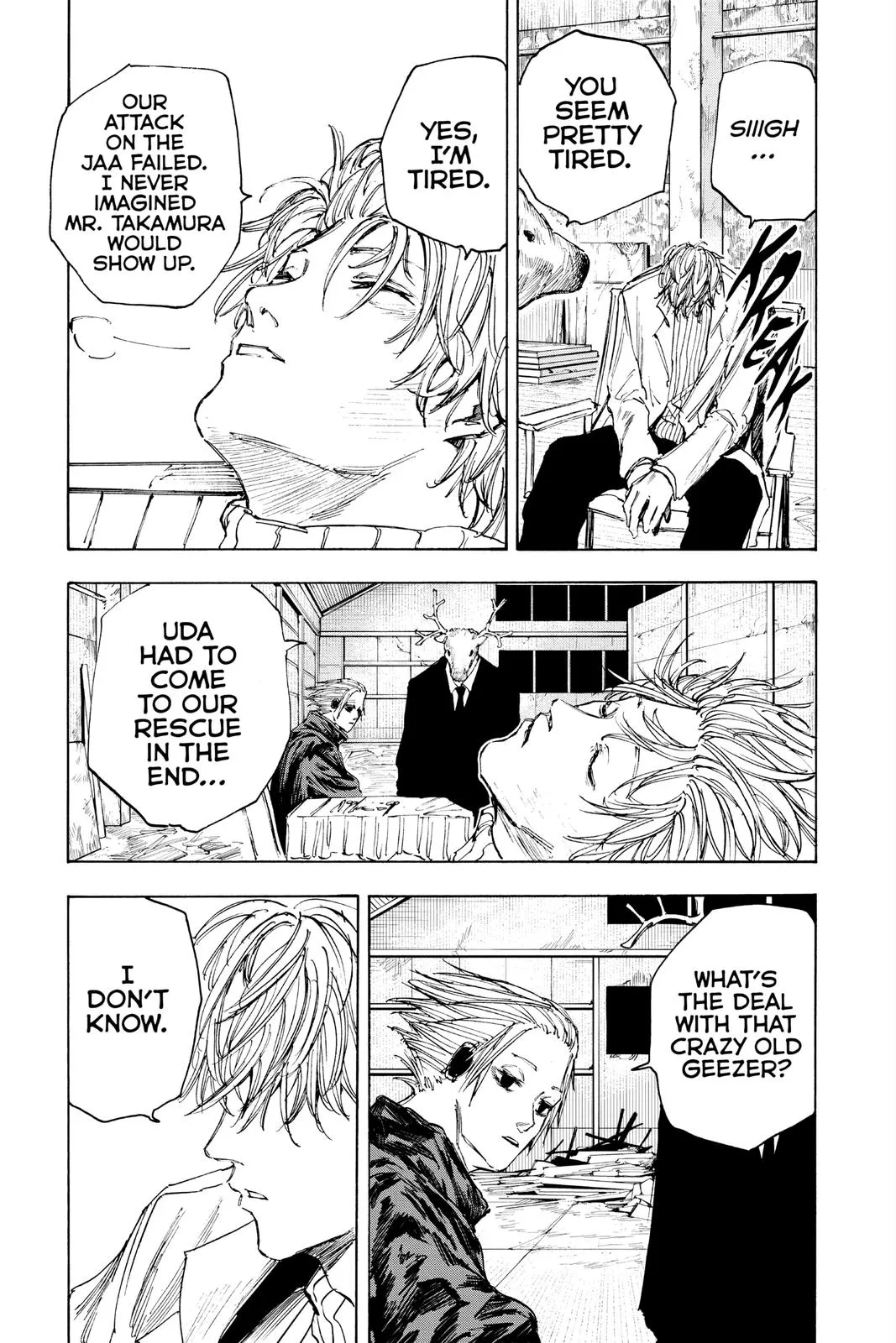Sakamoto fight scene Chapter 56