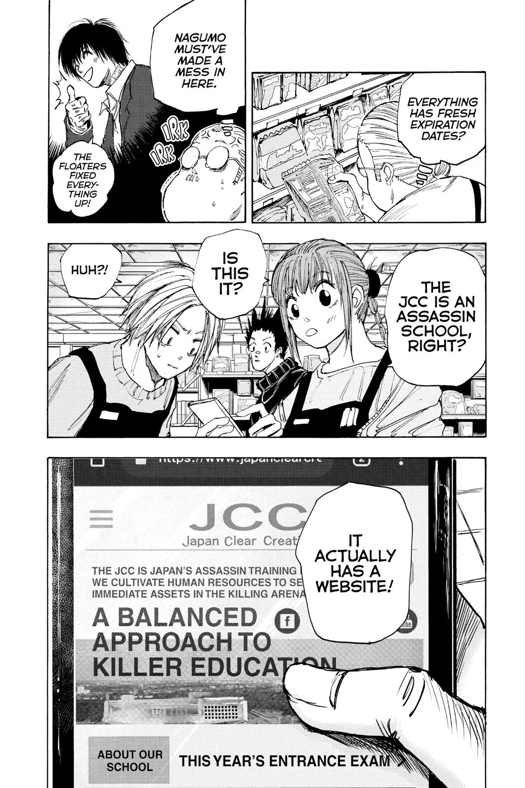 Sakamoto Days manga chapter 56 page